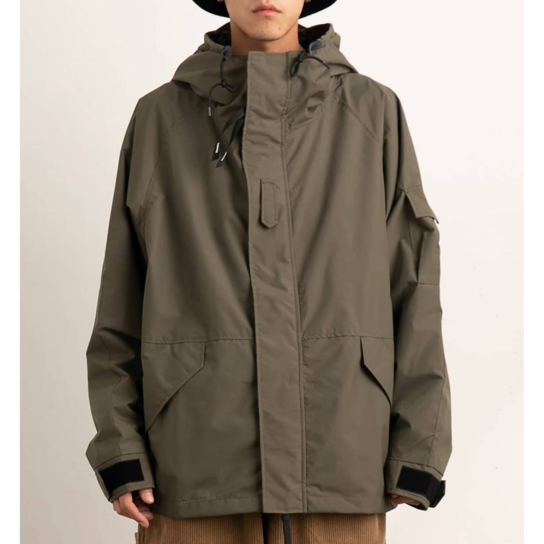 ユーティリティ　ミリタリー　フードジャケット　N929