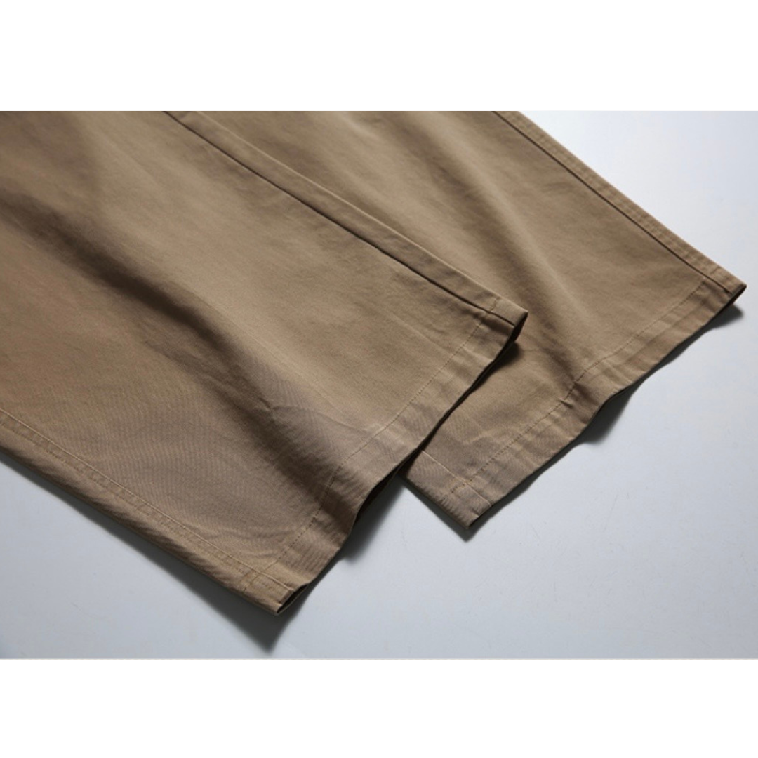 ノーブルツイル　ハンガーループ　ワイドパンツ　 N1289