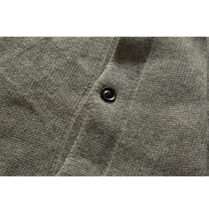 ミドルゲージニット　レイヤー　クルーネックカーディガン　N902