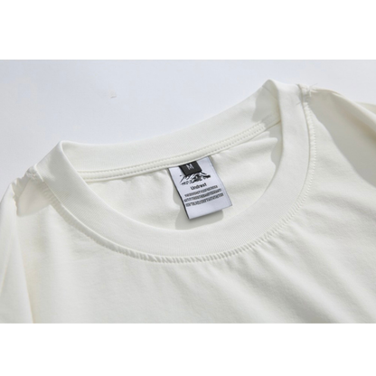 バイカラースリット　ストレッチナイロン　Tシャツ　N1582
