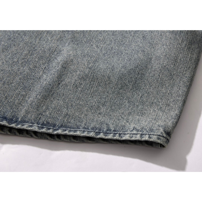 フェードデニム　レギュラーシャツ　N1068