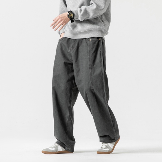 ステッチタック　チノ　ワイドパンツ　N1240