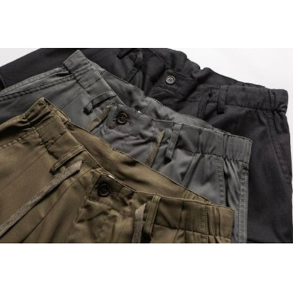 高密度ポリエステル　ワイド　カーゴパンツ　N1074