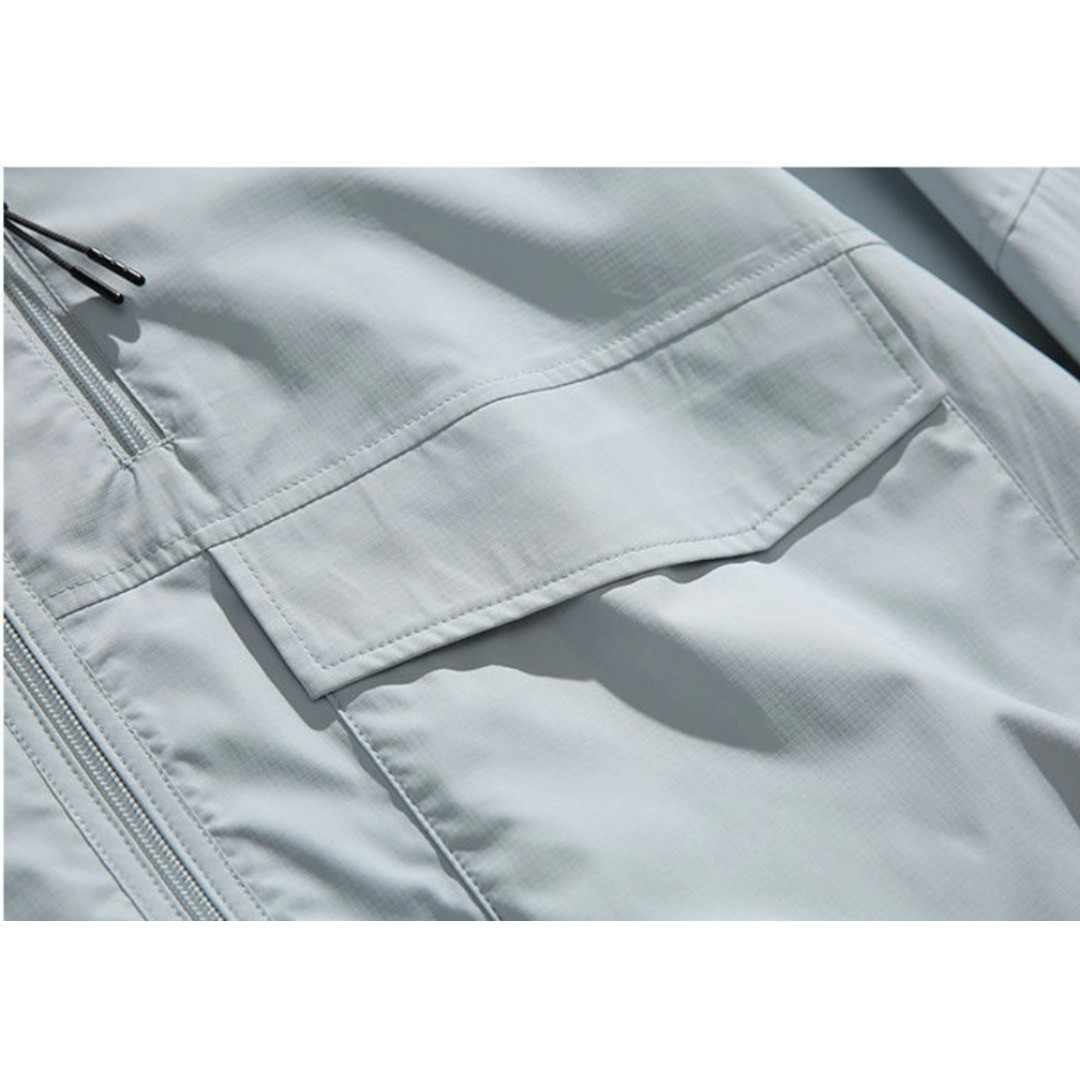 ポリエステル布帛　ユーティリティ　カーディガン　N1083