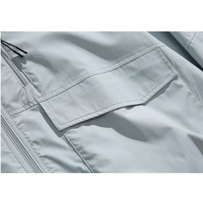 ポリエステル布帛　ユーティリティ　カーディガン　N1083