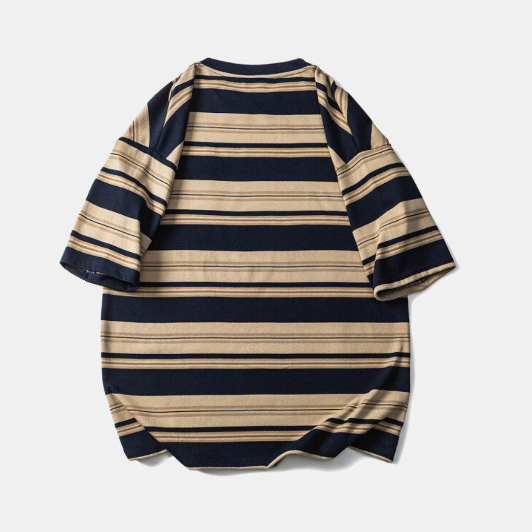 レトロボーダー　Tシャツ　N354