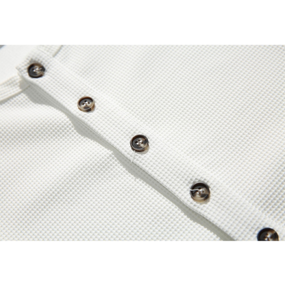 ストレッチ　ヘンリーネック　長袖Ｔシャツ　N1087