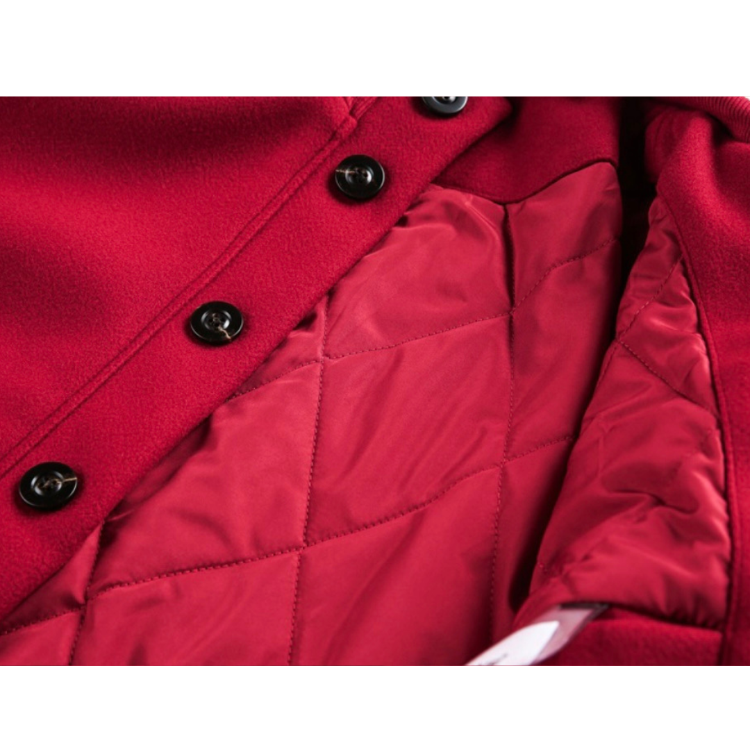 ライナーキルティング　スタンドカラー　ジャケット　N935