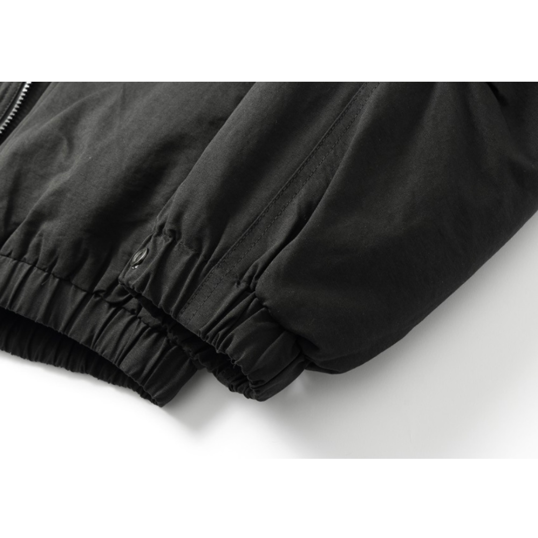 コットンナイロン　パテッド　フードジャケット　N927