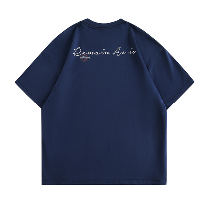 【Remain As is】レタード　プリントTシャツ　N328