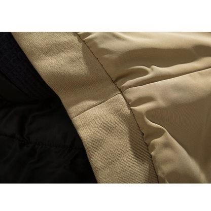 Fake Layered Hooded Jacket N812