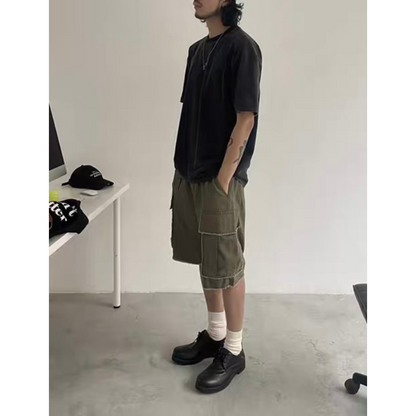 カットオフ　ミリタリーショートパンツ　N282