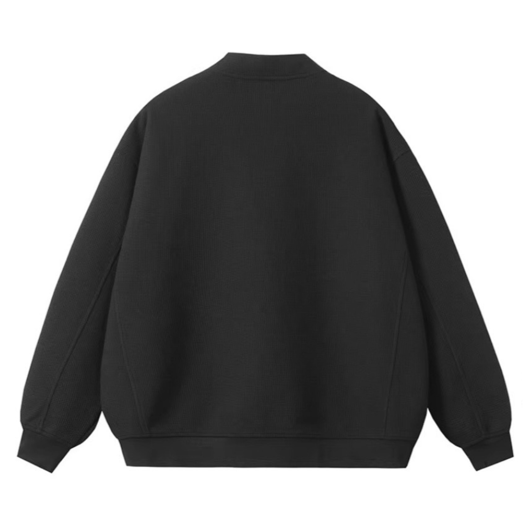 ワッフル裏毛　カーディガン　N1283