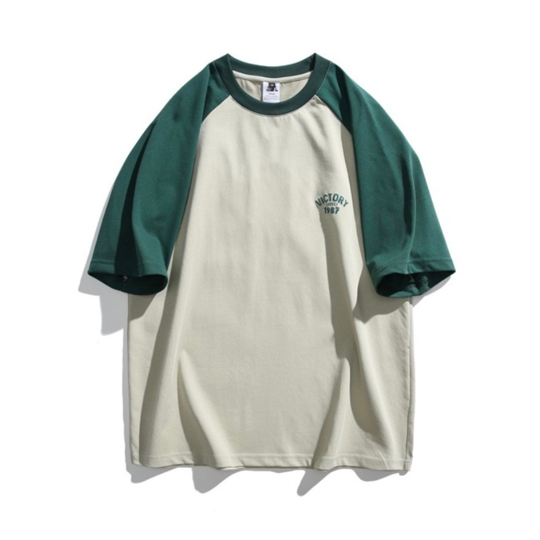 カレッジプリント　ラグランスリーブ　Tシャツ　1597