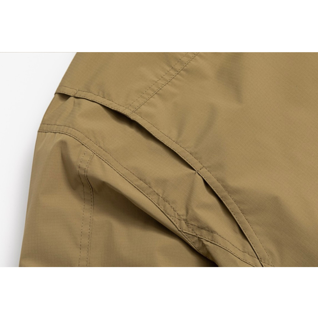 パテッド　チャイナボタン　スタンドカラージャケット　N981