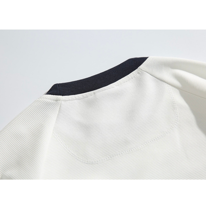 ストレッチ　バイカラー長袖Ｔシャツ　N1088