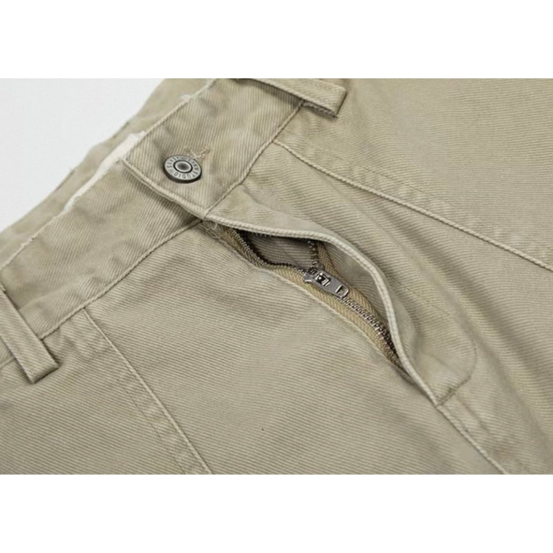 コットンツイル　クロッブド　カーゴパンツ　N512