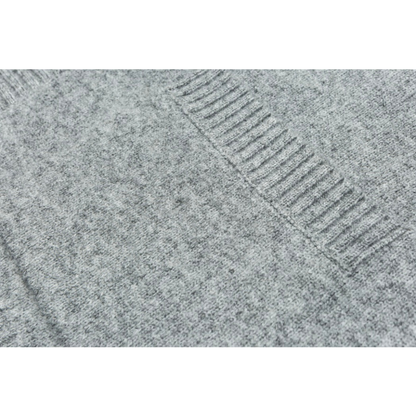 ミドルゲージ　クルーネック　カーディガン　N933