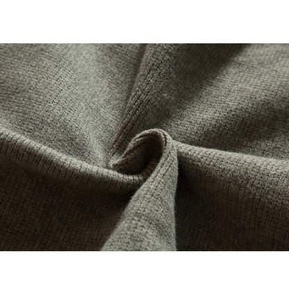 ミドルゲージニット　レイヤー　クルーネックカーディガン　N902