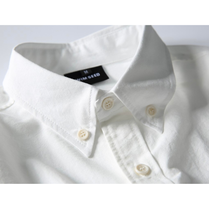 ワンポイント刺繍　ブロードシャツ　N1062