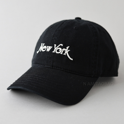 【New York】6パネル　キャップ　N474