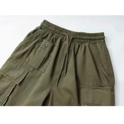 カットオフ　ミリタリーショートパンツ　N282