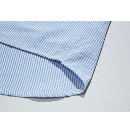 コットンポリ　ロンドンストライプ　シャツ　N1268