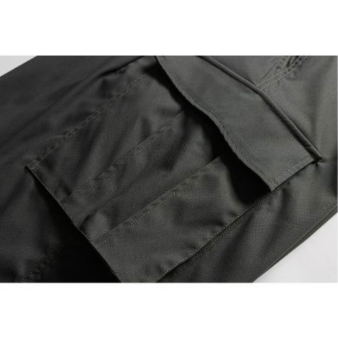 高密度ポリエステル　ワイド　カーゴパンツ　N1074