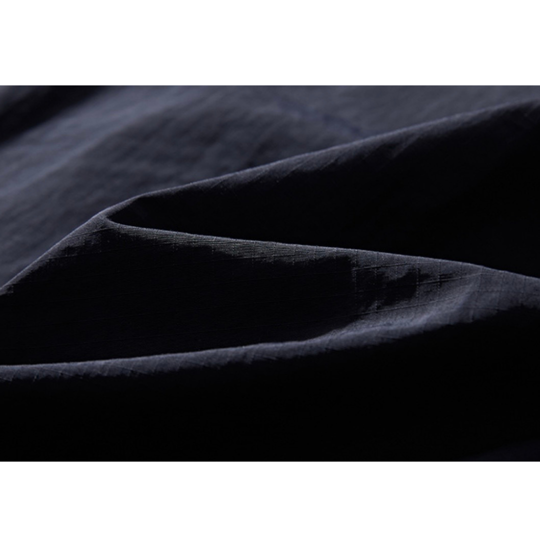 バイカラー　ネイビーブルー　レギュラーシャツ　N1281