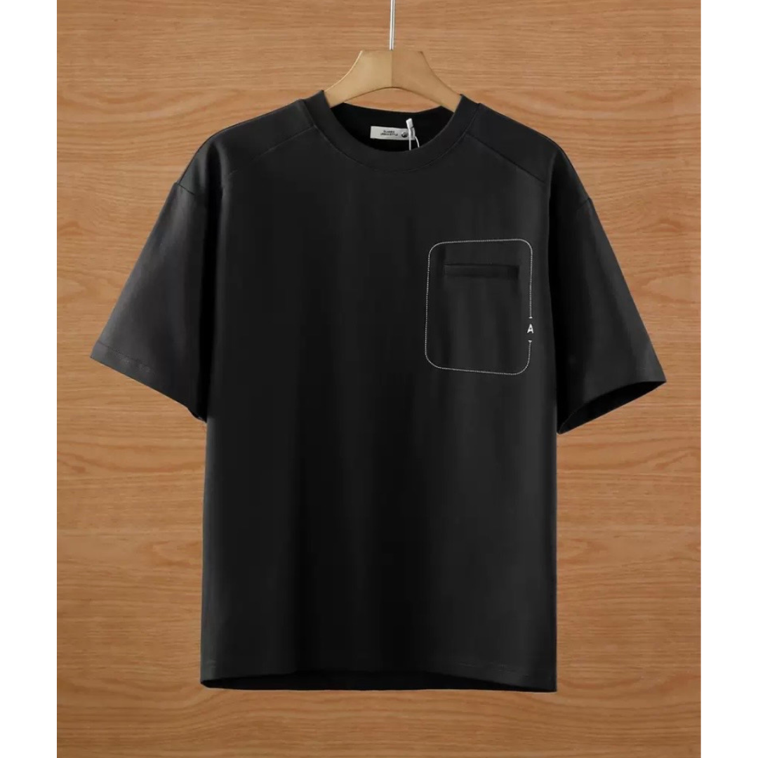 ラインポケット　コットンポリ　Tシャツ　　N1455