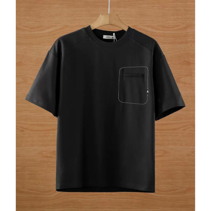 ラインポケット　コットンポリ　Tシャツ　　N1455