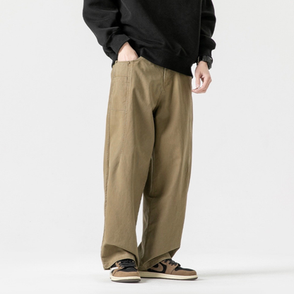 ステッチタック　チノ　ワイドパンツ　N1240