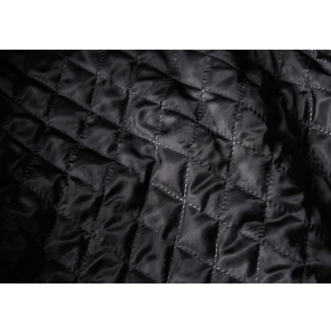 キルティングライナー　クレイジー　フリースジャケット　N947