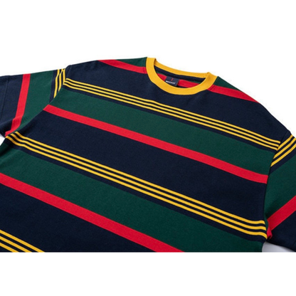 マルチカラー　ボーダーTシャツ　N1464