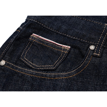 ムラ糸デニム　ワイドパンツ　N1293