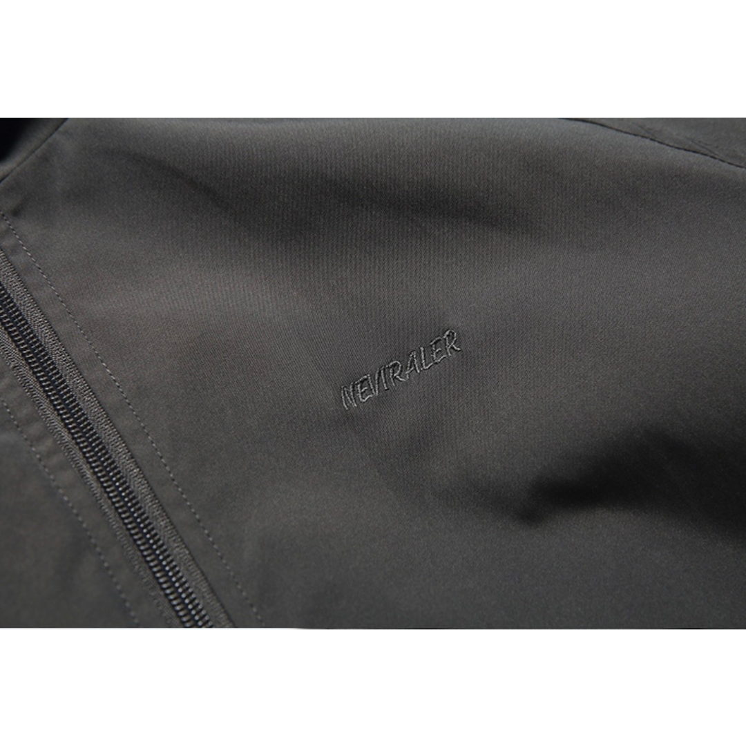 ポリエステル　スタンドカラー　ジップジャケット　N1231