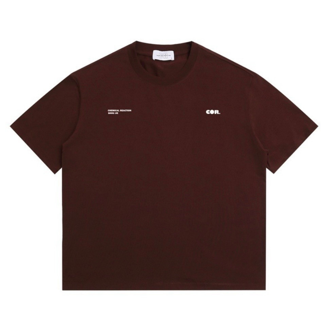 2ポイント　ロゴ　Tシャツ　N1434 ダークレッド