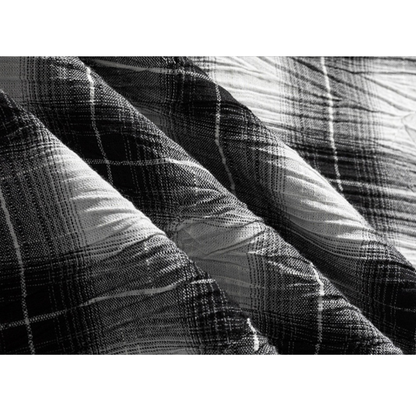 ウィンクルコットンPE　チェック　シャツ　N1215