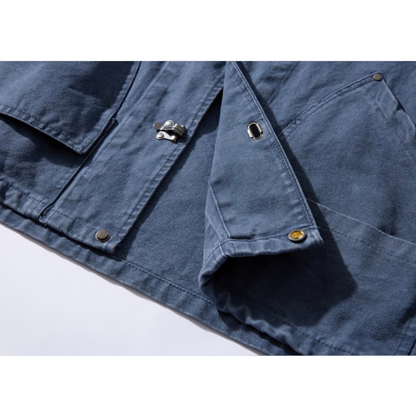 Blue Canvas Work Jacket N1063