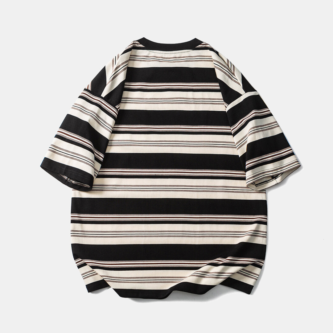 レトロボーダー　Tシャツ　N354
