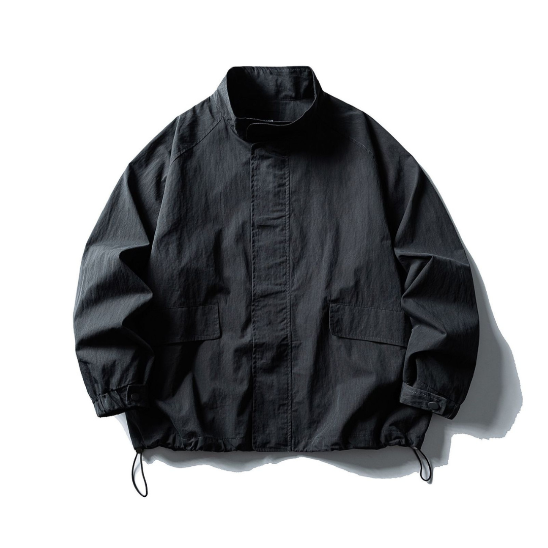 コットンナイロン ワイドスタンドカラー ジャケット N621 – snob_store