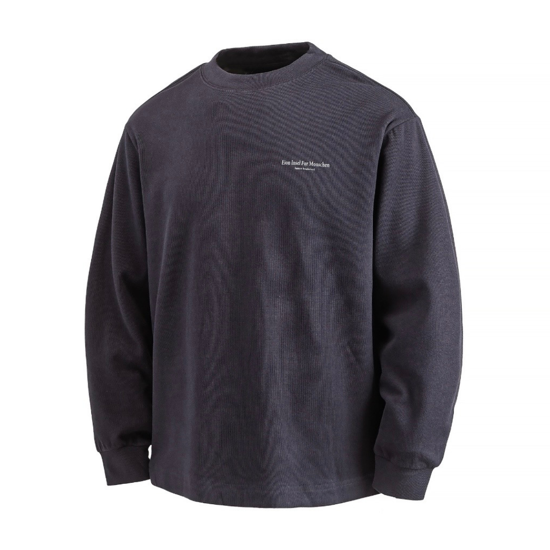 【Eion Insel】ストレッチ　ポリエステル　長袖Tシャツ　N1725