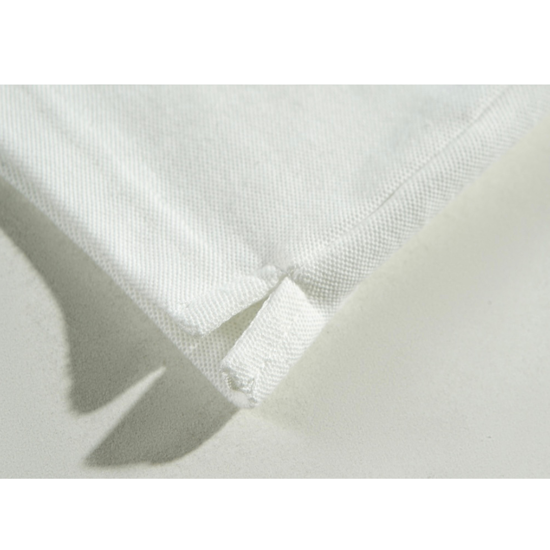 Cotton polyester wide polo shirt N400
