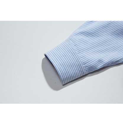 コットンポリ　ロンドンストライプ　シャツ　N1268