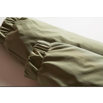 ホワイトダウン　ミリタリー　スタンドジャケット　N950