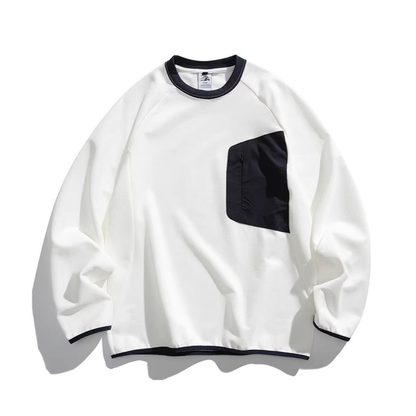 ストレッチ　バイカラー長袖Ｔシャツ　N1088