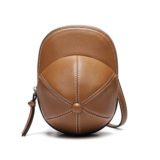 PUレザー　ミニチュアキャップ　ショルダーバッグ　N1203