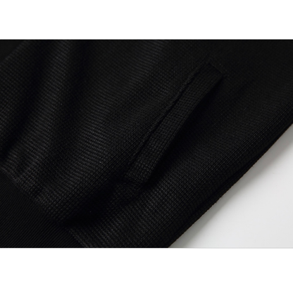 ストレッチポリエステル　ジップカーディガン　N1091