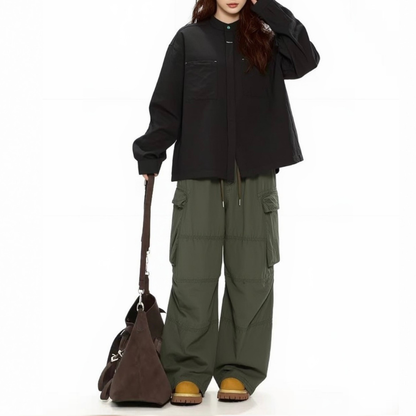 ハードキャンバス　ワイドイージー　カーゴパンツ　N1075