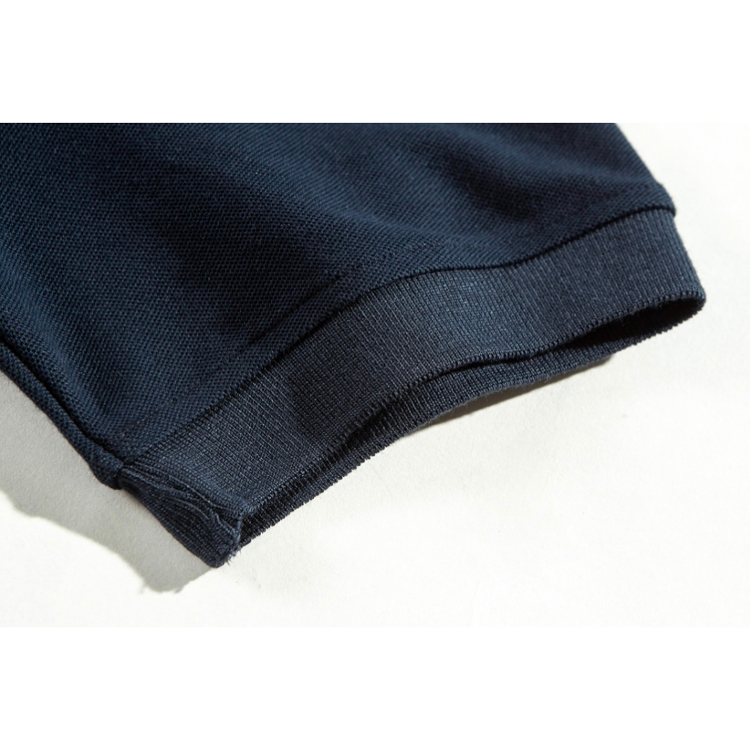 Cotton polyester wide polo shirt N400